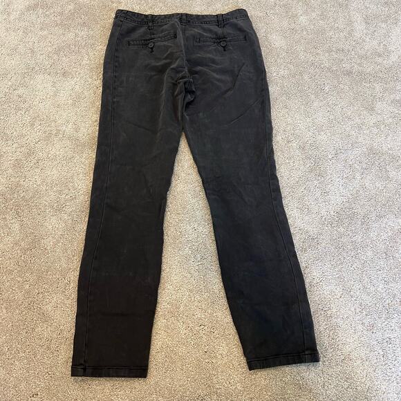 Anthropologie Women's Grey Black Corduroy Pant‎ Lyocel Cotton Size 28 - Picture 10 of 11